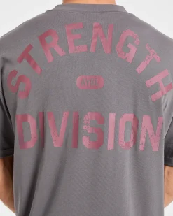 Strength Division Oversized T Shirt