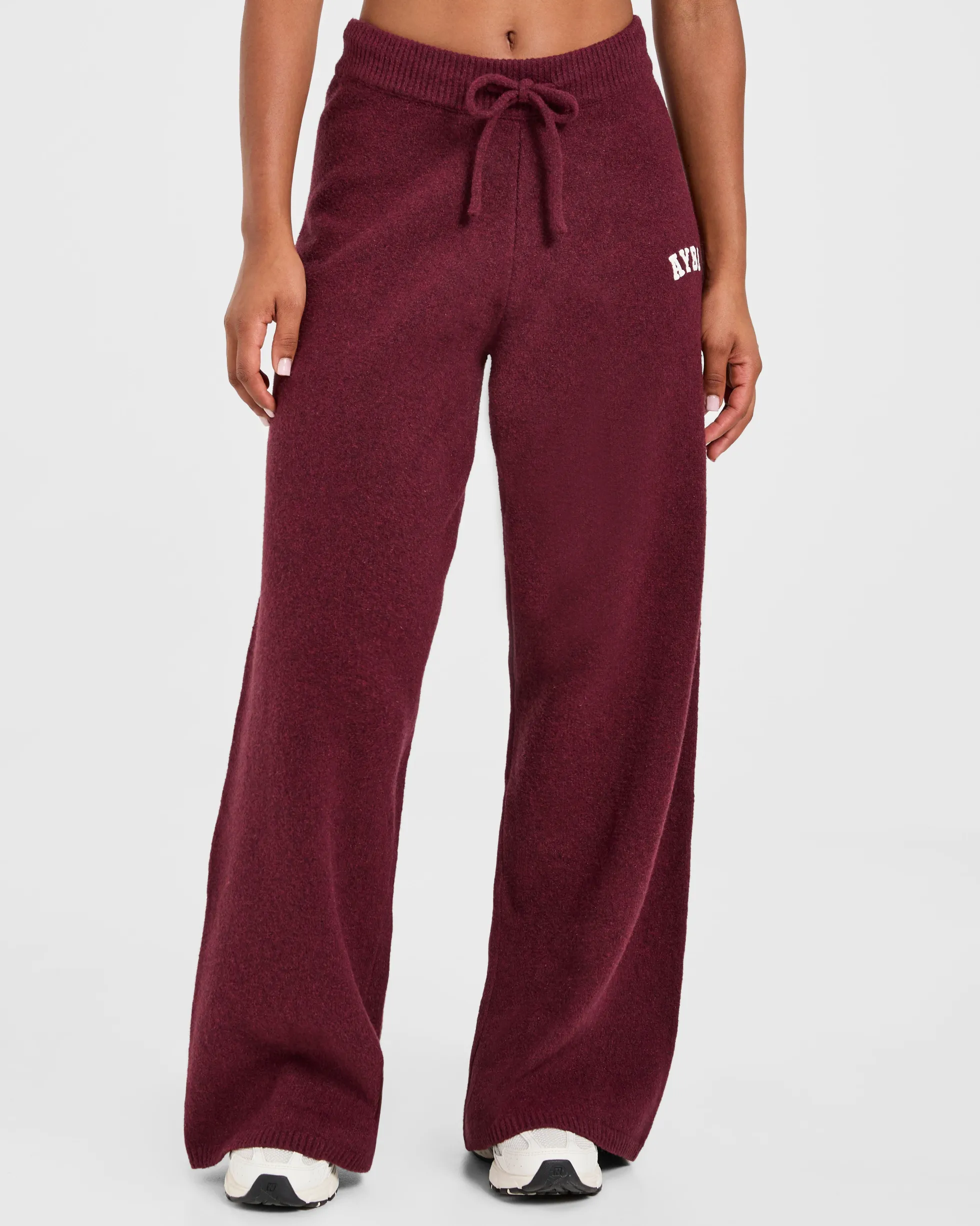Varsity Oversized Knitted Joggers