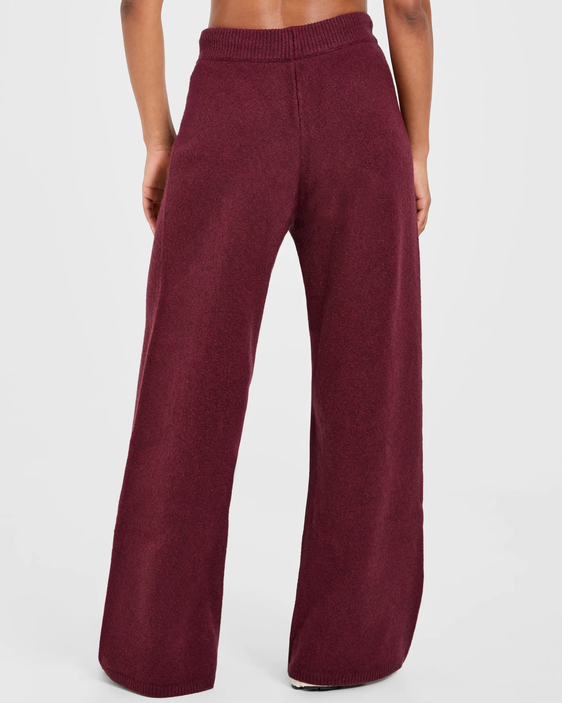 Varsity Oversized Knitted Joggers