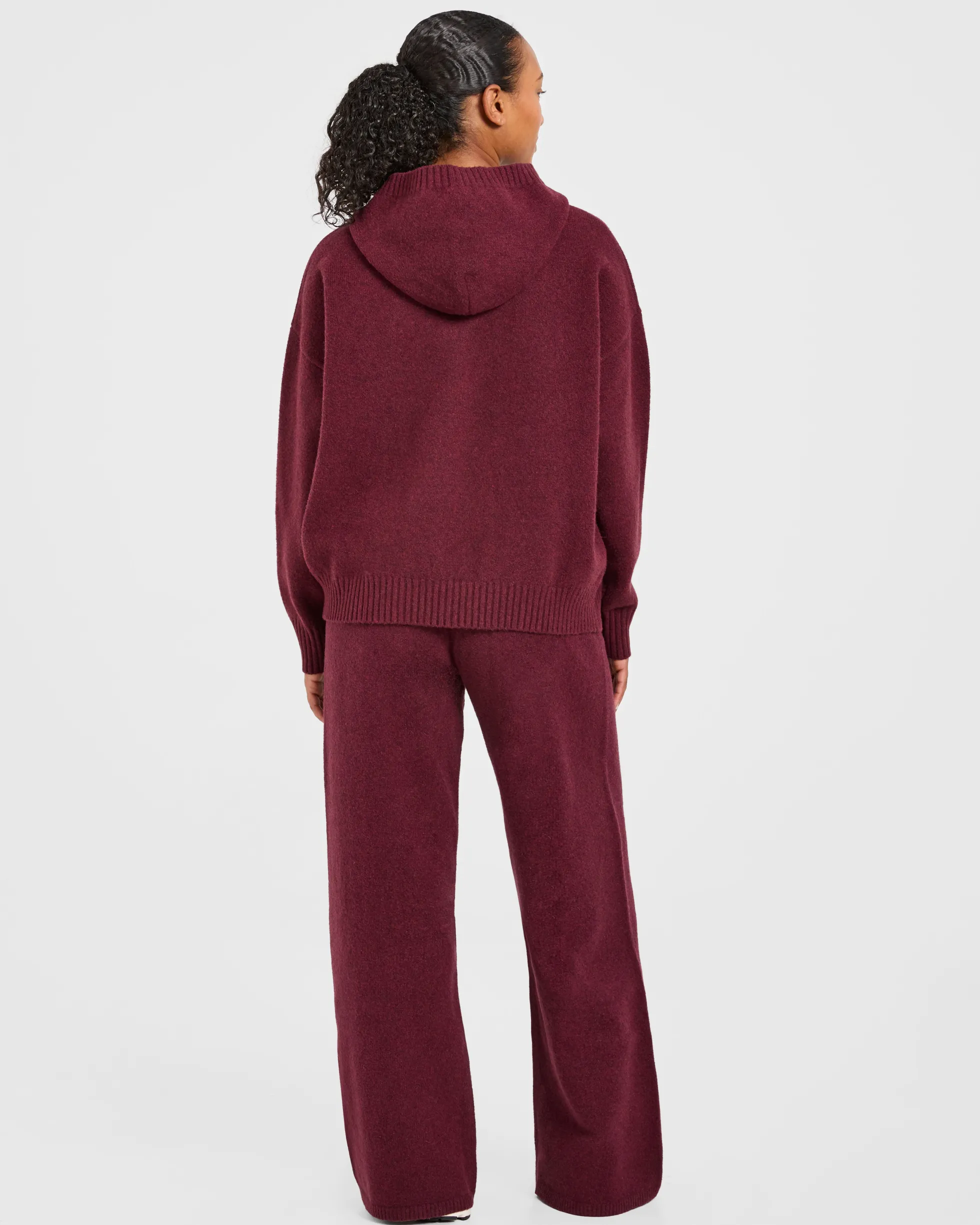 Varsity Oversized Knitted Joggers