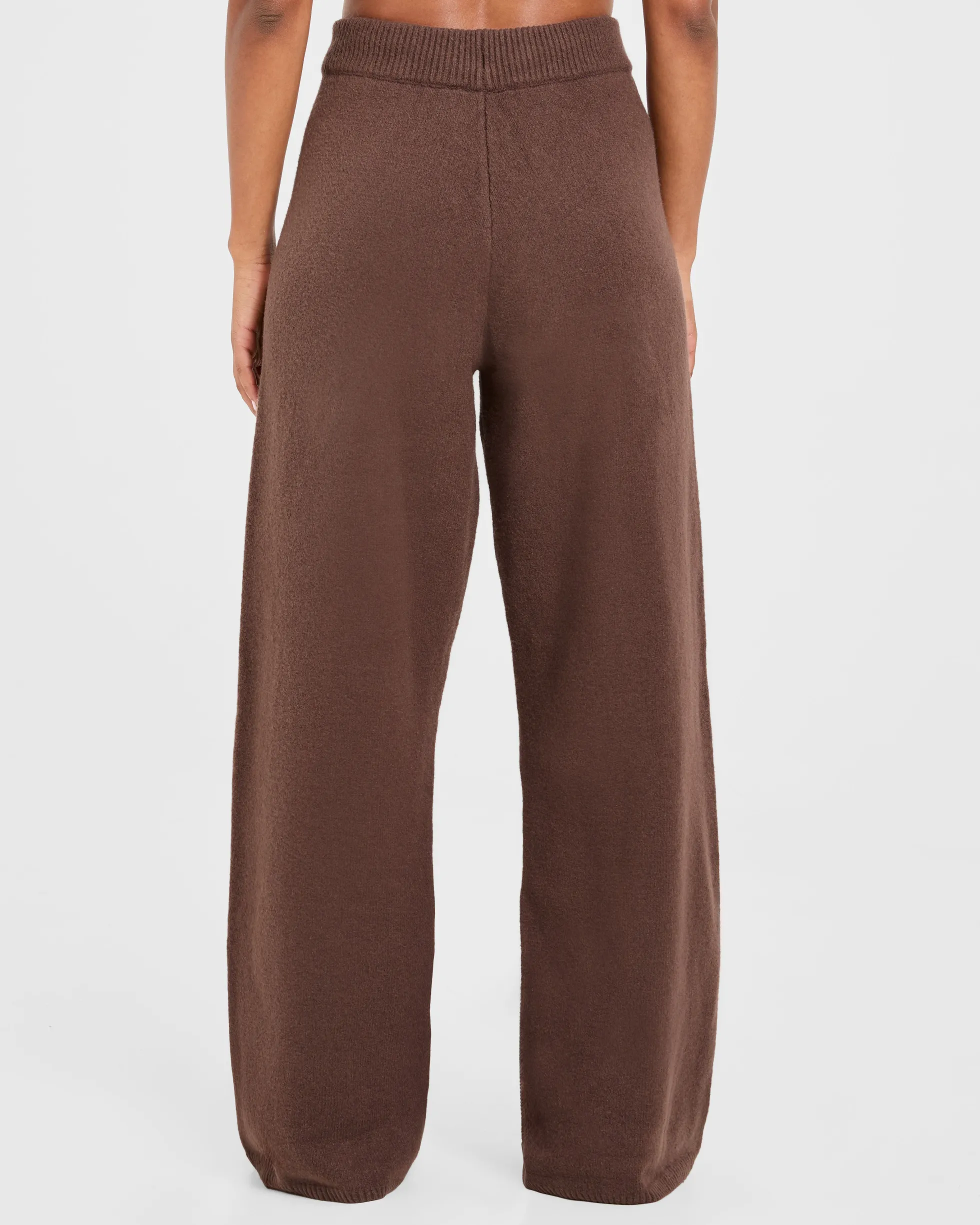 Varsity Oversized Knitted Joggers