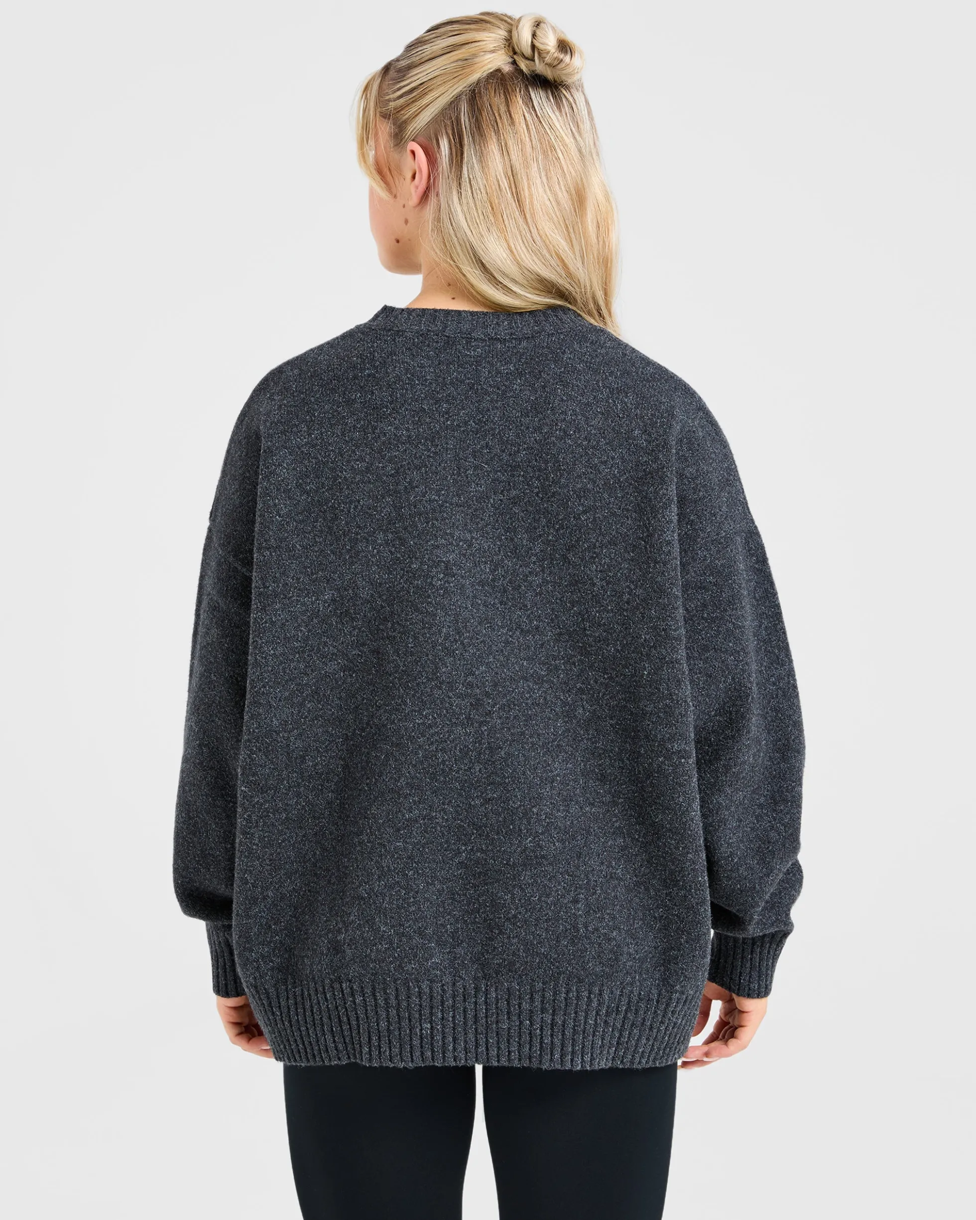 Varsity Oversized Knitted Sweater