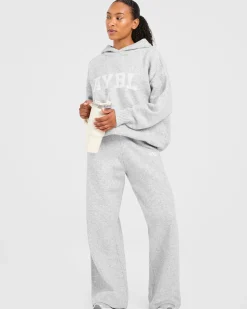 Varsity Oversized Knitted Joggers