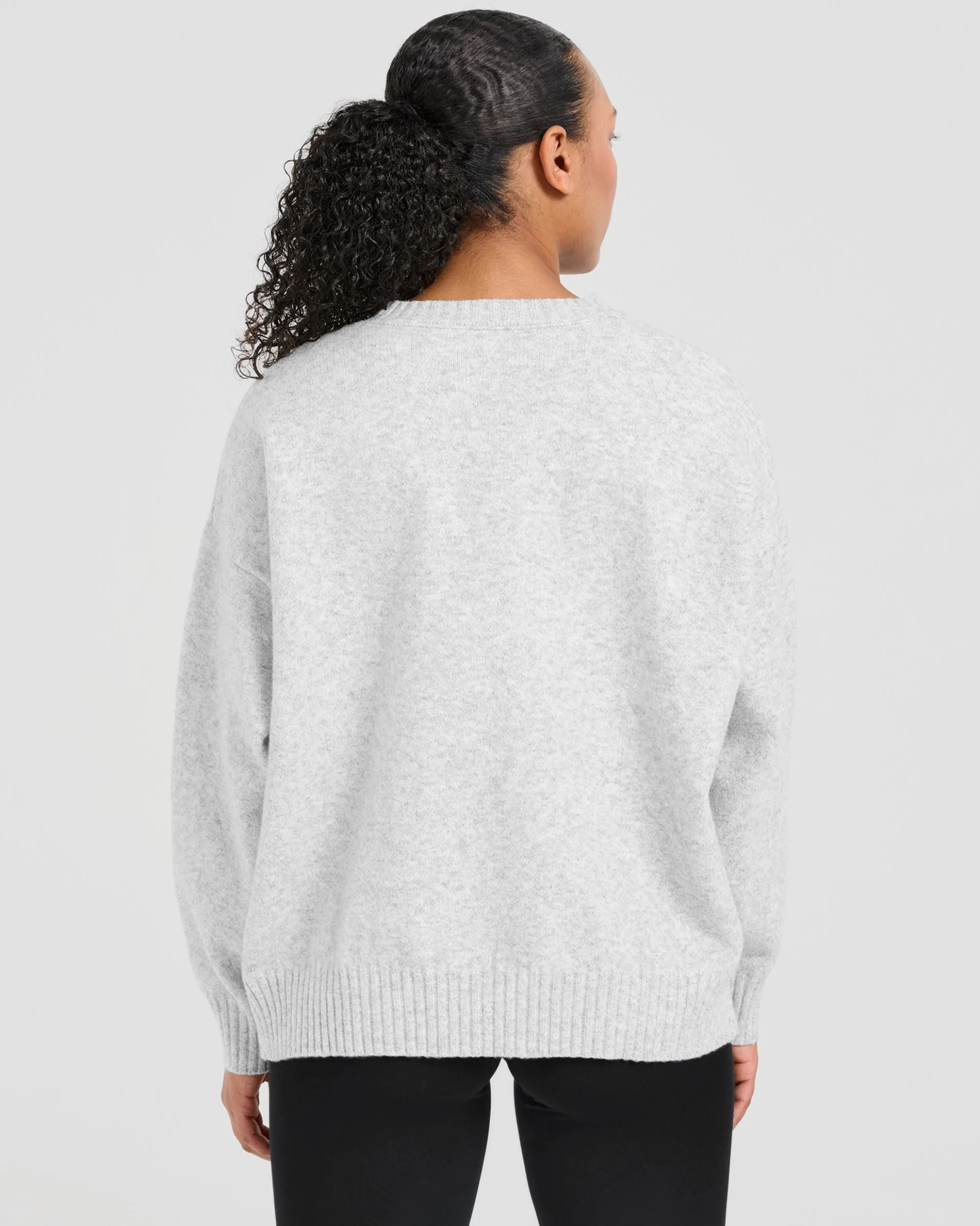 Varsity Oversized Knitted Sweater