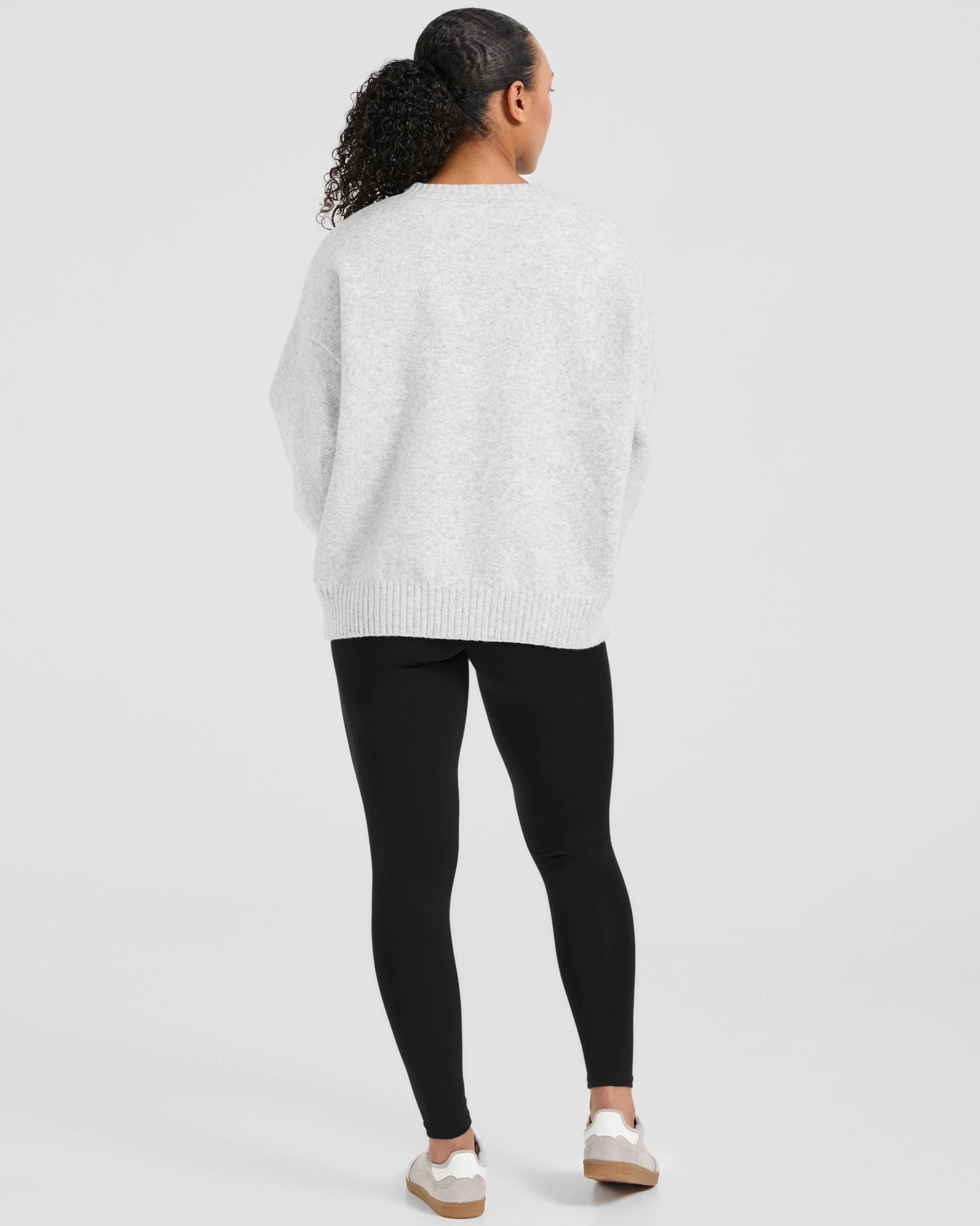 Varsity Oversized Knitted Sweater