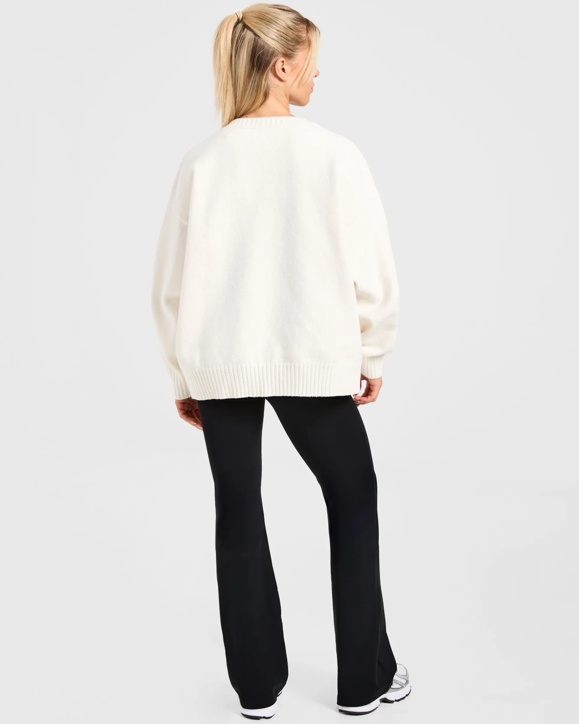 Varsity Oversized Knitted Sweater
